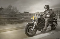 Fat Boy en pleine vitesse Fat Boy en pleine vitesse